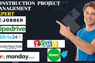 setup pipedrive mondaycom procore jobber contractorforeman buildertrend zoho crm