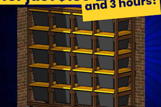 provide DIY plans for 5 height and 4 width tote 27gal storage rack shelves