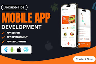 do mobile app development, android app, flutter app, ios