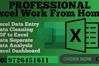 clean, format, merge, split excel data