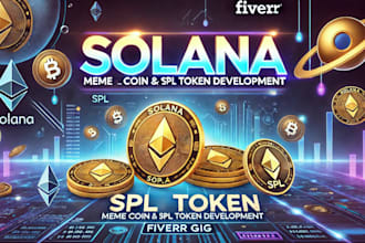 develop your solana meme coin and spl tokens professionally