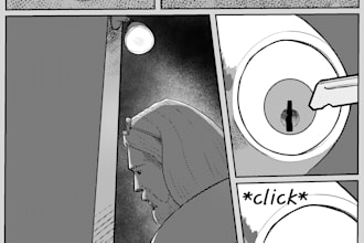 do manga comic page