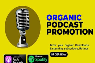 promote your podcast and help get more organic downloads