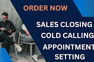 cold calling appointment setting sales closing leads generation sales closer rep