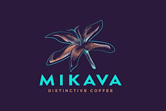 design memorable unique award winning coffee producer logo