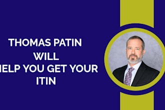 help you get your individual taxpayer identification number as an irs caa