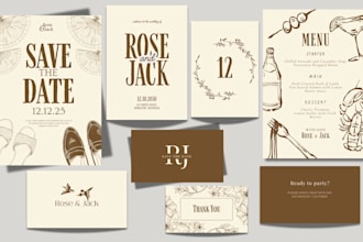 create custom invitation cards for wedding, birthday, baby shower and more
