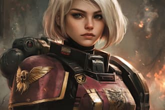 make your warhammer 40k character
