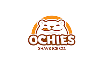 design unique shave ice store logo