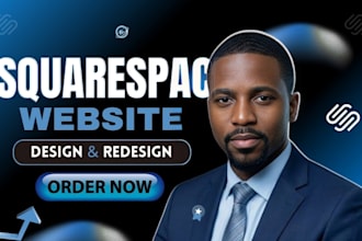 build modern squarespace website design redesign squarespace