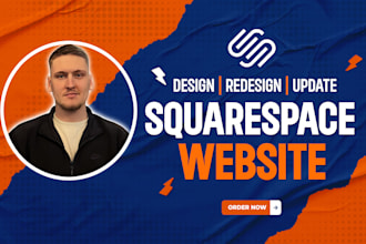 build a professional squarespace website design, squarespace redesign