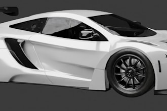craft 3d realistic car model,gta 5,fivem car,body kit car,3d simulation car