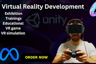 develop virtual reality app, VR game, VR app, VR simulation for you