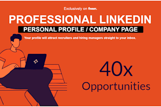 write and optimized linkedin profile to attract recruiters
