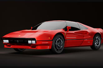 redesign 3dcar model,gta model, 3d sport car,fivem car,suv, 3d render,rig3d,cad
