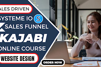do systeme io sales funnel kajabi online course website systeme io landing page