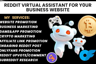 do organic reddit post to advertise app game ai app crypto product website link