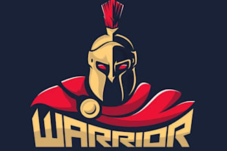 do modern unique modern spartan logo design