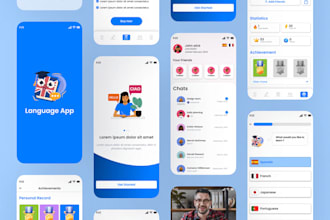 design and develop quality language learning app, and educational app,
