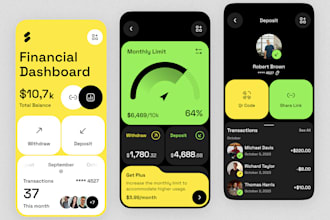 develop banking app, neo bank app, crm app, investment app, crypto wallet app