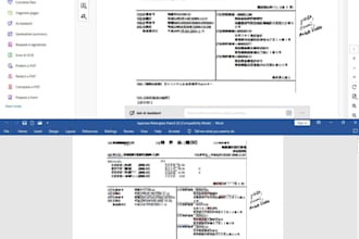 convert PDF to word, google docs, powerpoint, excel