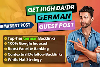 create german backlinks on high da german guest post