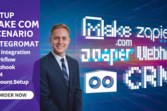do make com automation, make automation, make scenario trello make com fix clio