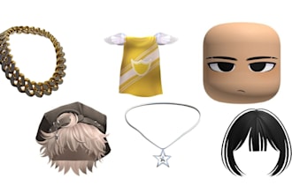 make your roblox ugc, hair, accessories, clothes assets weapons for your store