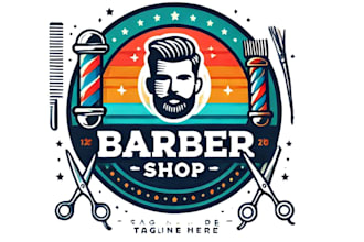 do barbershop logo design