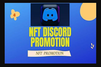 be your nft discord community admin crypto memecoin promotion and marketing