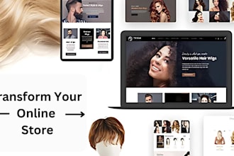 hair extension shopify website hair extension shopify store hair extension web
