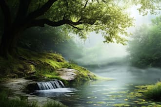 make a stunning environment concept art