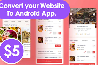 convert your website into an android app