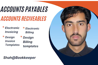 input invoices and bills into your accounting software