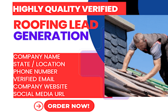do b2b roofing leads business leads email list linkedin lead