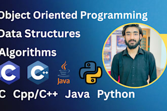 do oop and data structures in c cpp java python