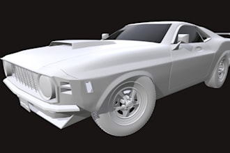 sculpt 3d car model, rc car for 3d printing,3d mini car, zbush sculpt,zmodeler
