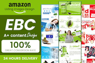 design amazon listing images, amazon ebc, a plus content and store front