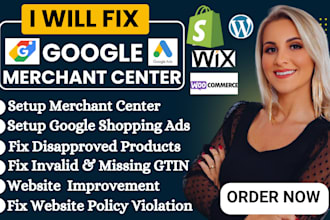 fix google merchant center misrepresentation, suspension, gtin and shopping ads