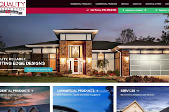 build garage door website door home security repair website garage door leads
