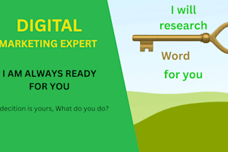 do keyword research for organic traffic growth