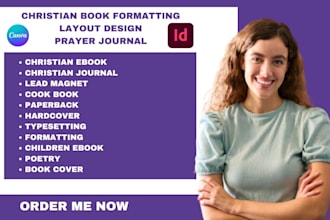 design christian ebook, prayer journal, daily devotional for amazon kdp