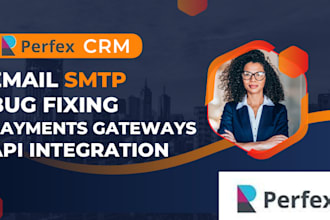 develop, fix, customise perfex crm and custom modules