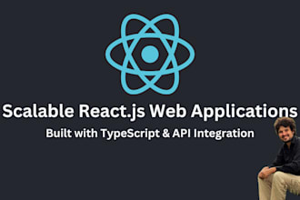 create a web app using react and typescript