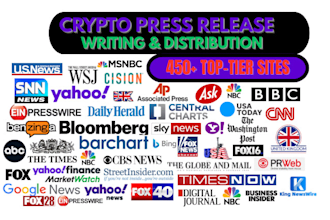 distribute crypto press release, crypto press release distribution press release