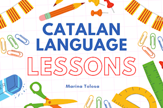 be your catalan teacher doing speaking lessons