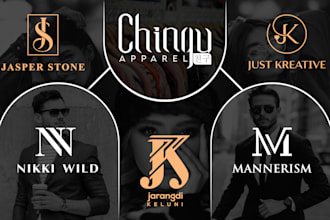 design modern luxury elegant clothing brand and fashion logo