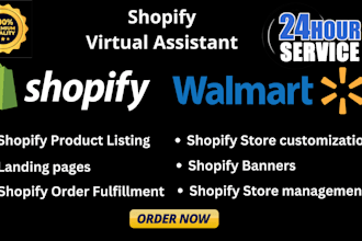build shopify website redesign shopify virtual assistant