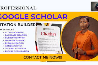increase google scholar citation, backdate reference paper with different author