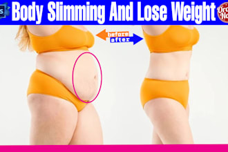 reduce stomach, fat remove, realistic face slim, body reshaping, jawline fix